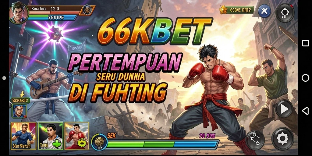 Tampilan grafis pertarungan di 66KBET yang mendebarkan.