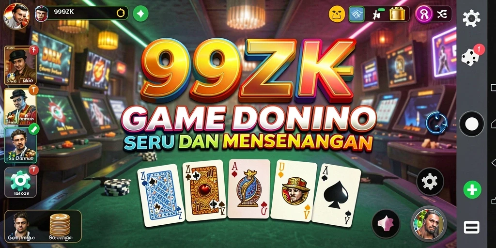Tampilan gameplay seru di 99ZK dengan pemain yang berinteraksi.