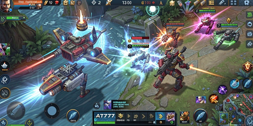 Tampilan gameplay AT777 yang menegangkan dan penuh strategi.