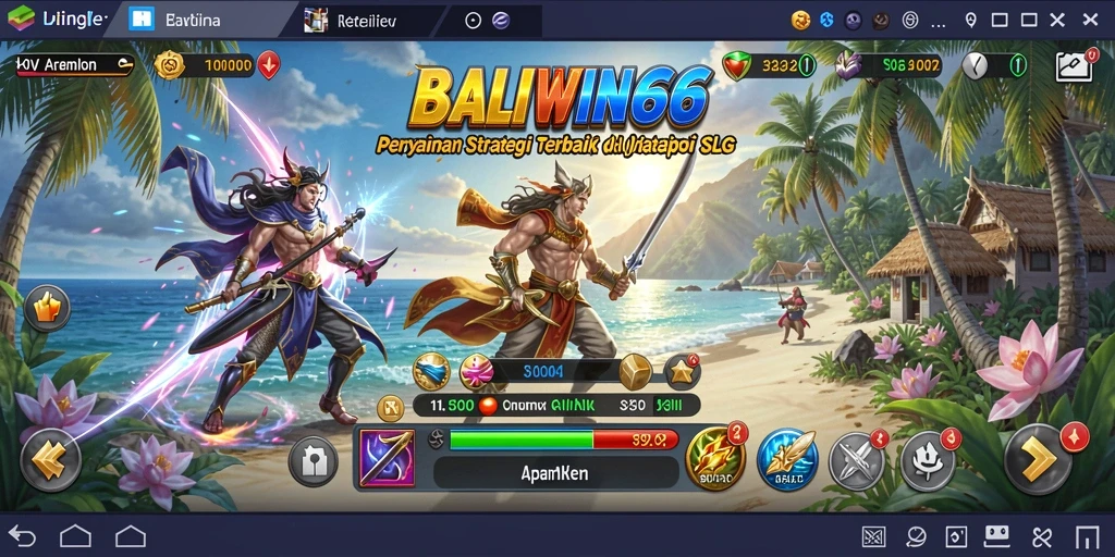 Tampilan gameplay BALIWIN66 yang menarik dan dinamis.
