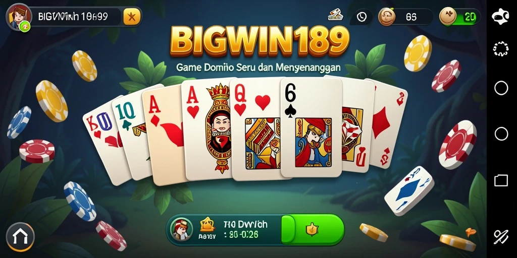Tampilan gameplay Domino yang seru dan menantang di BIGWIN189.