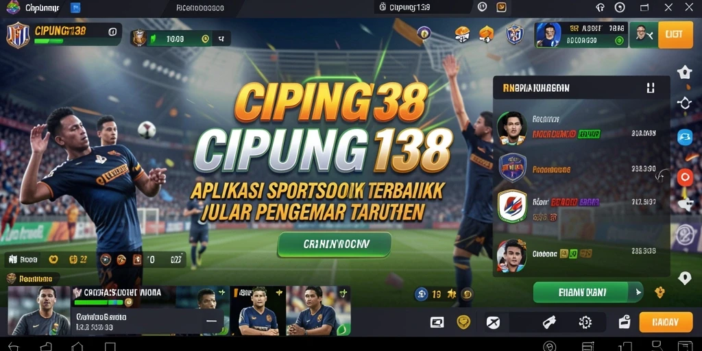 Tampilan menarik dari aplikasi sportsbook CIPUNG138 saat bertaruh.