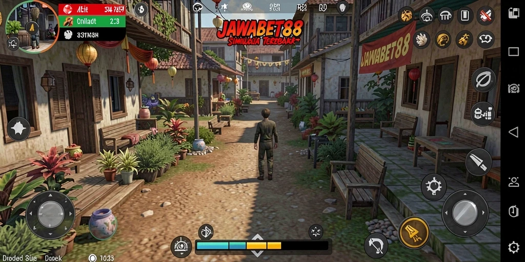 Tampilan gameplay JAWABET88 yang interaktif dan mendalam.