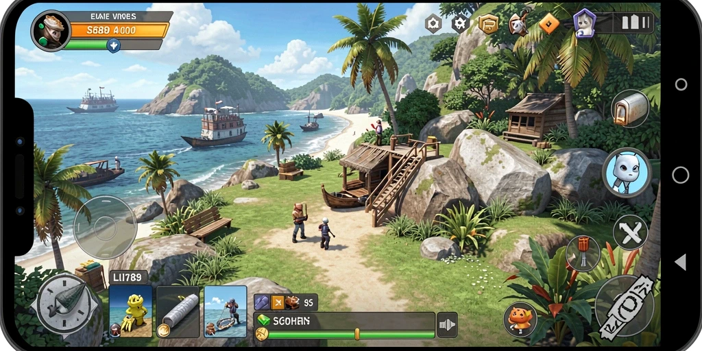 Tampilan gameplay LI789 yang menawan dan interaktif.