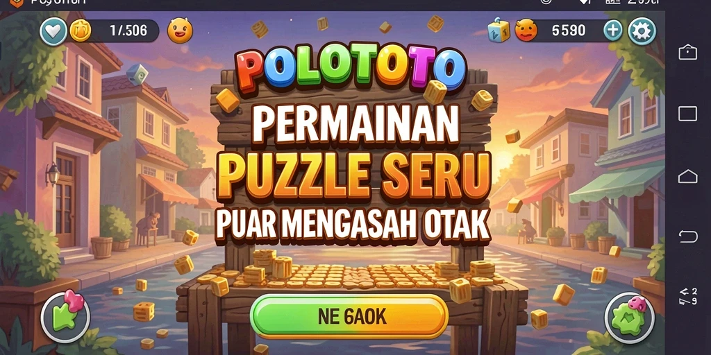 Tampilan gameplay seru dan menantang dari POLOTOTO.